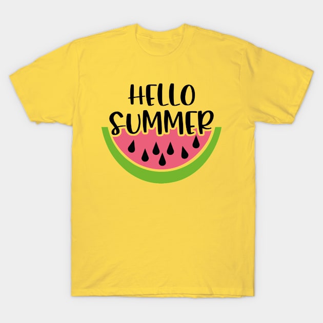 Hello Summer T-Shirt by aborefat2018